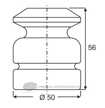 TOPES SUSPENSION DEL. CHRYSLER DAKOTA