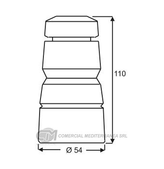 TOPES SUSPENSION TRAS. VW CARAT (90-92) GACE