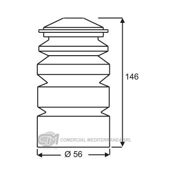 TOPES SUSPENSION TRAS. VW GOLF (..99)