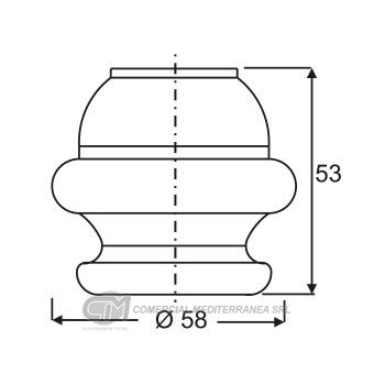 TOPES SUSPENSION DEL. VW GOLF (00..) / AUDI A3 (