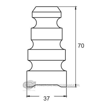 TOPES SUSPENSION TRAS. HONDA CIVIC (00-09)