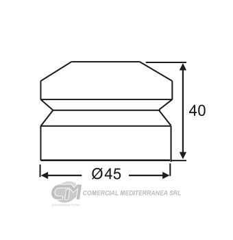 TOPES SUSPENSION TRASERO CHEVROLET AGILE (09..)
