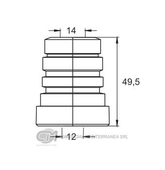 TOPES SUSPENSION TRASERO HONDA CRV 4X2 (02..)