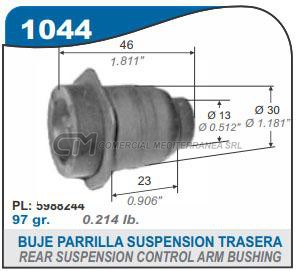 BUJE PARRILLA TRASERA FIAT REGATTA 