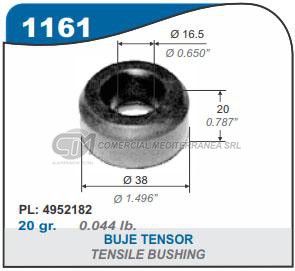 BUJES SUSPENSION FIAT FIORINO. 147. 128 EUROPA