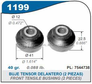 BUJES SUSPENSION FIAT REGATTA