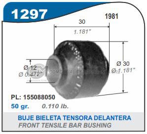 BUJE BIELETA TRASERA PEUGEOT 504 GR. 505