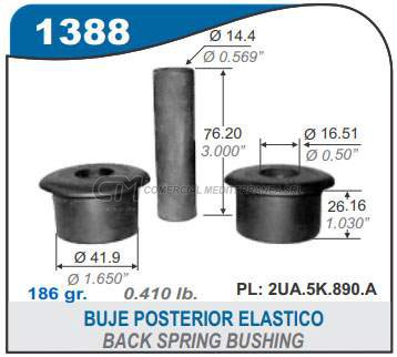 BUJES SUSPENSION FORD RANGER