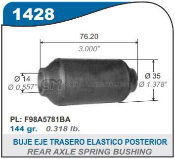 BUJES SUSPENSION FORD RANGER