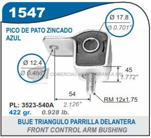 BUJES SUSPENSION PEUGEOT 405