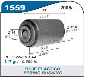 BUJES SUSPENSION FORD RANGER