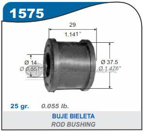 BUJE BIELETA BARRA ESTABILIZADORA VW TRANSPORTER EUROVAN 