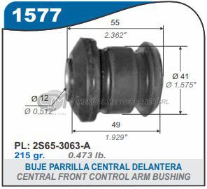 BUJE PARRILLA (CENTRAL) FORD FIESTA 2003.... ECOSPORT 2003....