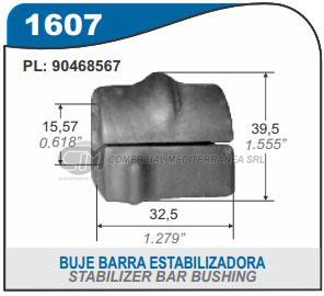 BUJES SUSPENSION CHEVROLET CORSA II