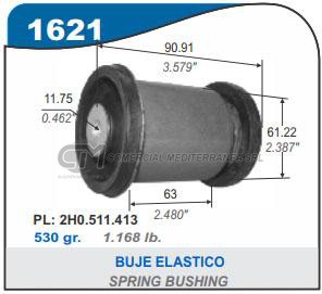 BUJE ELASTICO DELANTERO VW AMAROK 