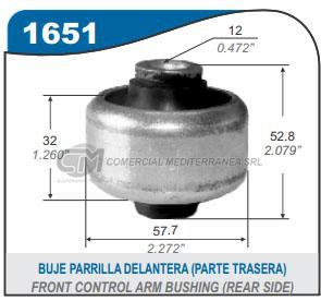 BUJES SUSPENSION RENAULT MEGANE II