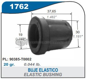 BUJES SUSPENSION S10 12/..