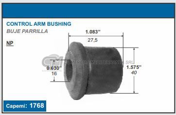 BUJE DE PARRILLA NISSAN NP 300 10/.. 