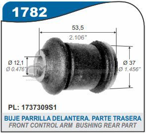 BUJE PARRILLA FORD FIESTA KINETIC DESIGN 