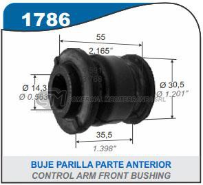 BUJE PARRILA PARTE DELEANTERA TOYOTA ETIOS 13/.. 