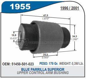 BUJE BRAZO HONDA CRV 98.01 .CIVIC 96.01 