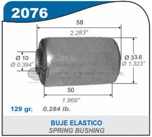 BUJES SUSPENSION TOYOTA BUJE ELASTICO
