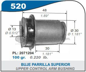 BUJE PARRILLA SUPERIOR DODGE VALIANT