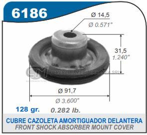 CAZOLETA SUSPENSION VW GOLF . POLO CUBRE CAZOLETA DE SUSP.DEL.