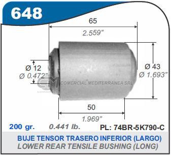 BUJES SUSPENSION FORD TAUNUS