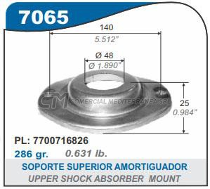 CAZOLETA SUSPENSION RENAULT EXPRESS