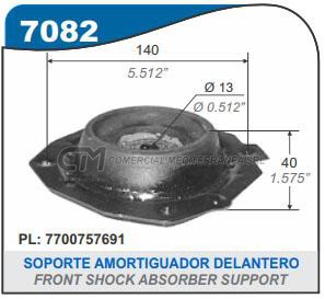 CAZOLETA SUSPENSION RENAULT 21 CAZOLETA DELANTERA ../91