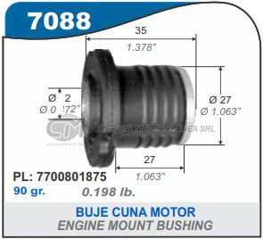 BUJES SUSPENSION RENAULT R19. CLIO. MEGANE