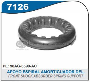 CAZOLETA SUSPENSION FORD FOCUS APOYO ESPIRAL AMORTIGUADOR DE