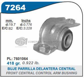 BUJES SUSPENSION FIAT TIPO. BRAVA. DEDRA