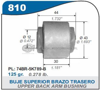 BUJES SUSPENSION FORD TAUNUS
