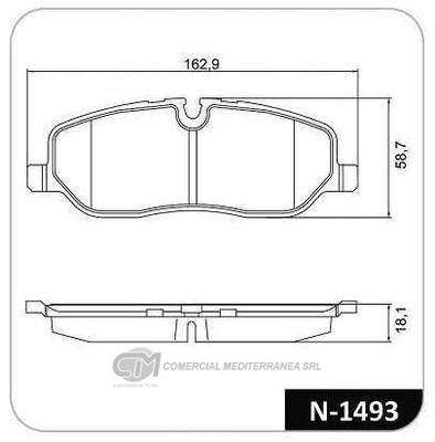 PASTILLA DE FRENO DELANTERA BMW Z3 2.0 9