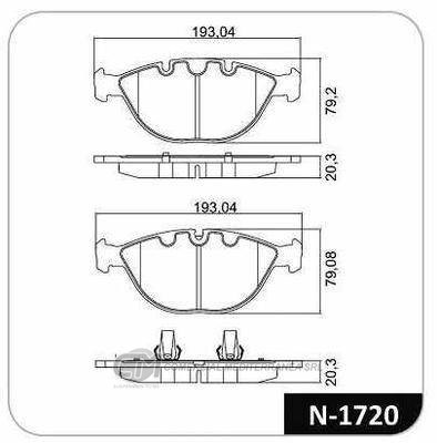 PASTILLA DE FRENO DELANTERA BMW X5 4.4 V