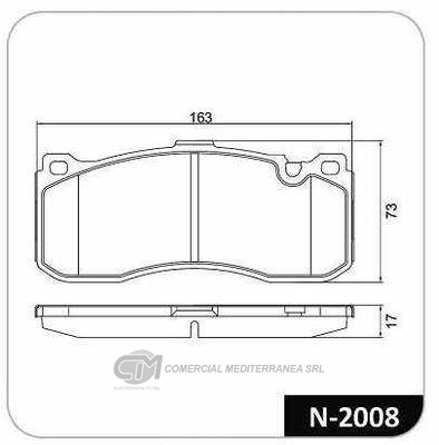 PASTILLA DE FRENO DELANTERA BMW 116I 11/
