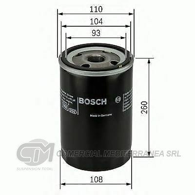 FILTROS DE ACEITE RENAULT TRUCKS / MANN W 11 102/35     = A OB1018