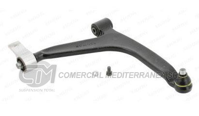 PARRILLA DE SUSPENSION DEL.DERERECHA 18MM ROSCA DE BUJE 10MM CITROEN BERLINGO 1999/.. DERECHA CON ROTULA