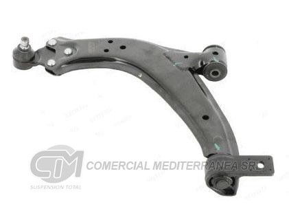 PARRILLA DELANTERA (BUJE ROSCA 10MM) PEUGEOT 306 1993/2001 IZQUIERDA SIN ROTULA