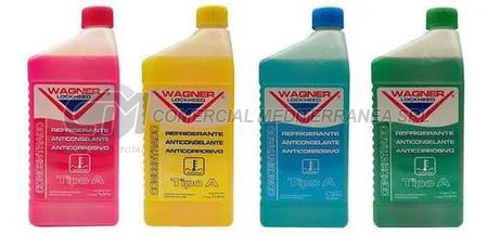 ANTICONGELANTE REFRIG.Y ANTICORR.CONCENT. PACK COMBINADO 3 X 1 LTS. CADA COLO