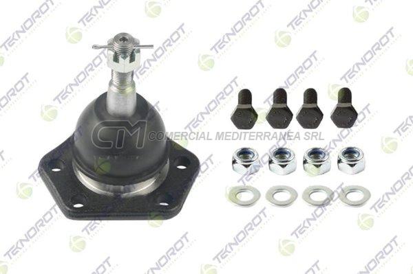 ROTULA DE SUSPENSION TEKNOROT CHEVROLET C10 85/91 SILVERADO 85/92 C20 D20 SUPERIOR VASTAGO