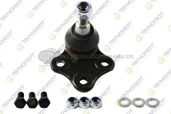 ROTULA DE SUSPENSION TEKNOROT RENAULT DUSTER 4X2 CAPTUR OROCH 4X2 16/.. INFERIOR PIVOTE 17