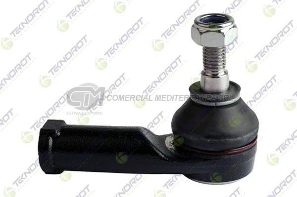 EXTREMO DE DIRECCION TEKNOROT FORD KA FIESTA COURIER 1996/. DERECHO - LARGO: 75 MM ROSCA H