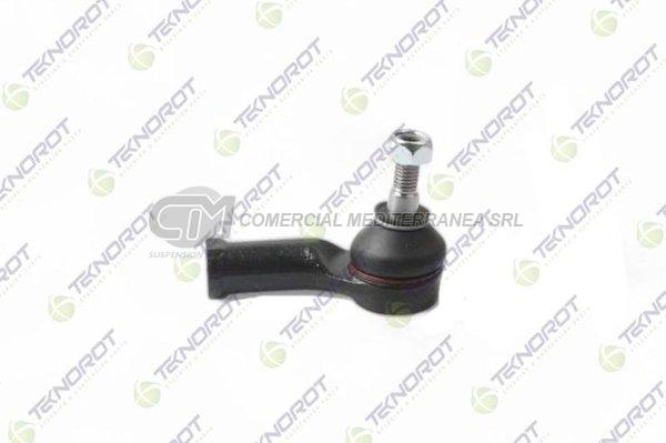 EXTREMO DE DIRECCION TEKNOROT FORD KA FIESTA COURIER 1996/. IZQUIERDO - LARGO: 75 MM ROSCA