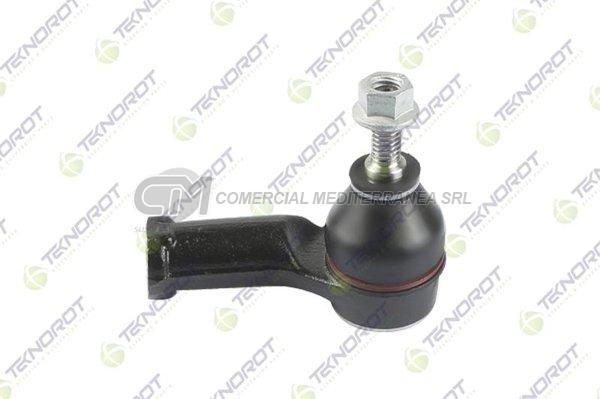 EXTREMO DE DIRECCION TEKNOROT FORD FOCUS 98/05 DERECHO - LARGO: 75 MM ROSCA HEMBRA 14 X 2