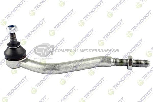 EXTREMO DE DIRECCION TEKNOROT PEUGEOT P405 91/.. IZQUIERDO LARGO: 230 MM ROSCA MACHO 14X1.