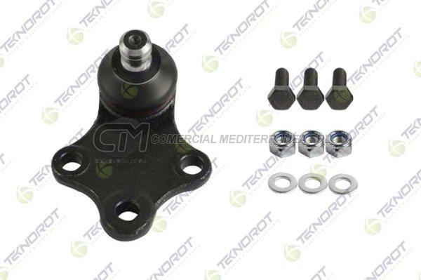 ROTULA DE SUSPENSION TEKNOROT PEUGEOT P306 PARTNER 94/00 INFERIOR PIVOTE 16 MM LARGA