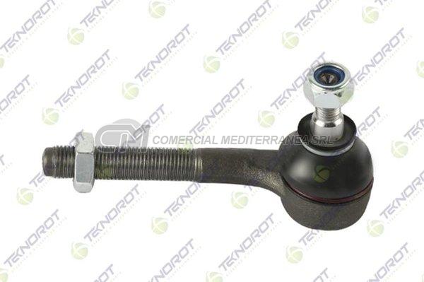 EXTREMO DE DIRECCION TEKNOROT RENAULT R19 92/.. DERECHO LARGO: 115 MM ROSCA MACHO 14X1.5